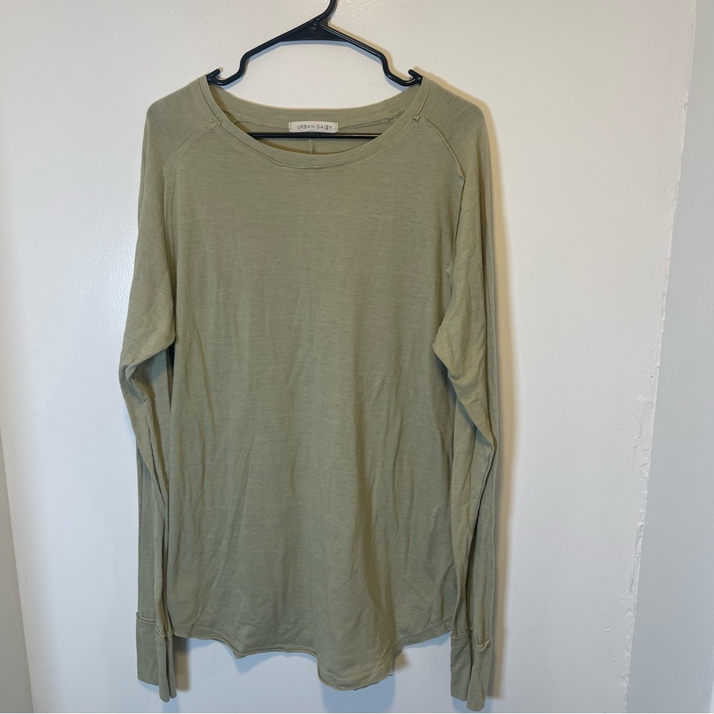Buckle Urban‎ Daizy long sleeve shirt women's size large